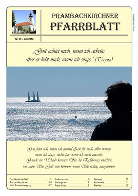Pfarrblatt Juli 2016