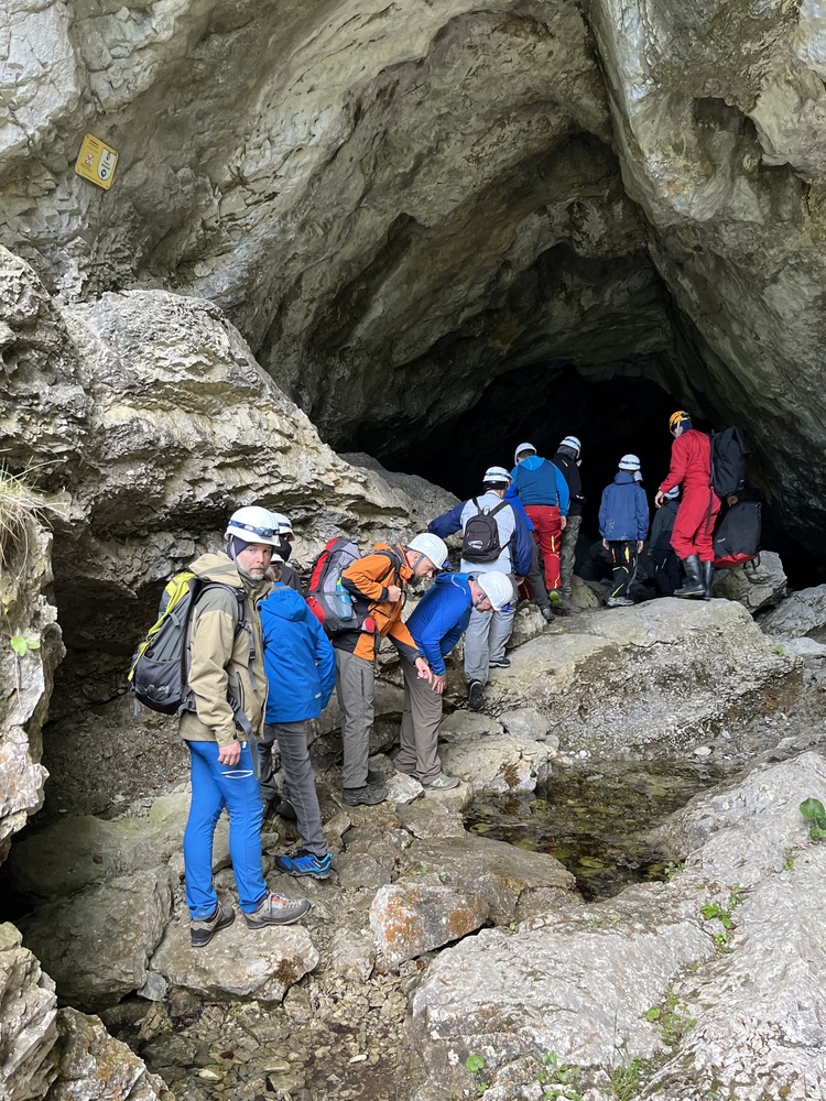 Höhlenabenteuer in der Kreidelucke am 24.5.2025