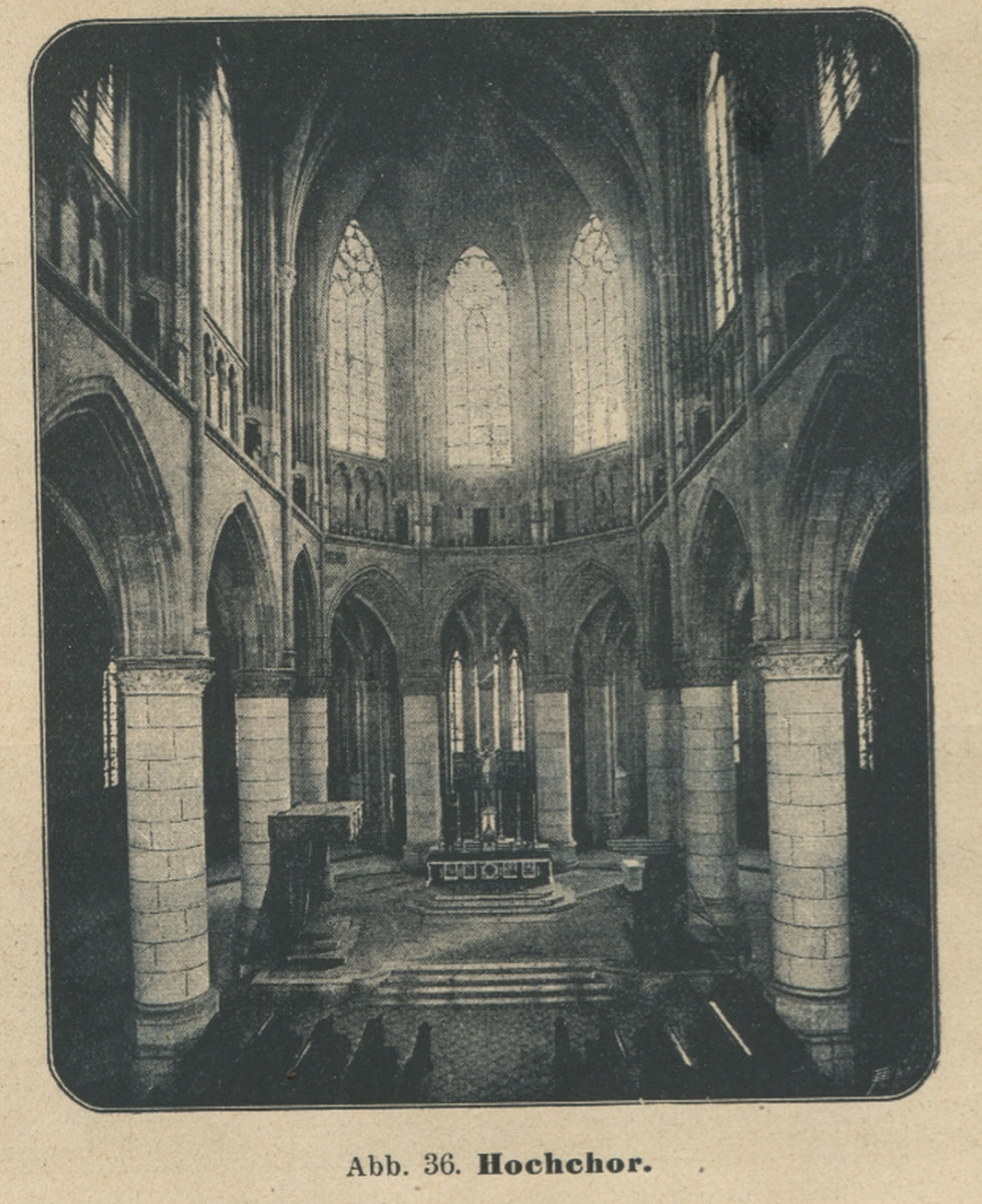 Hochchor vor 1890 
