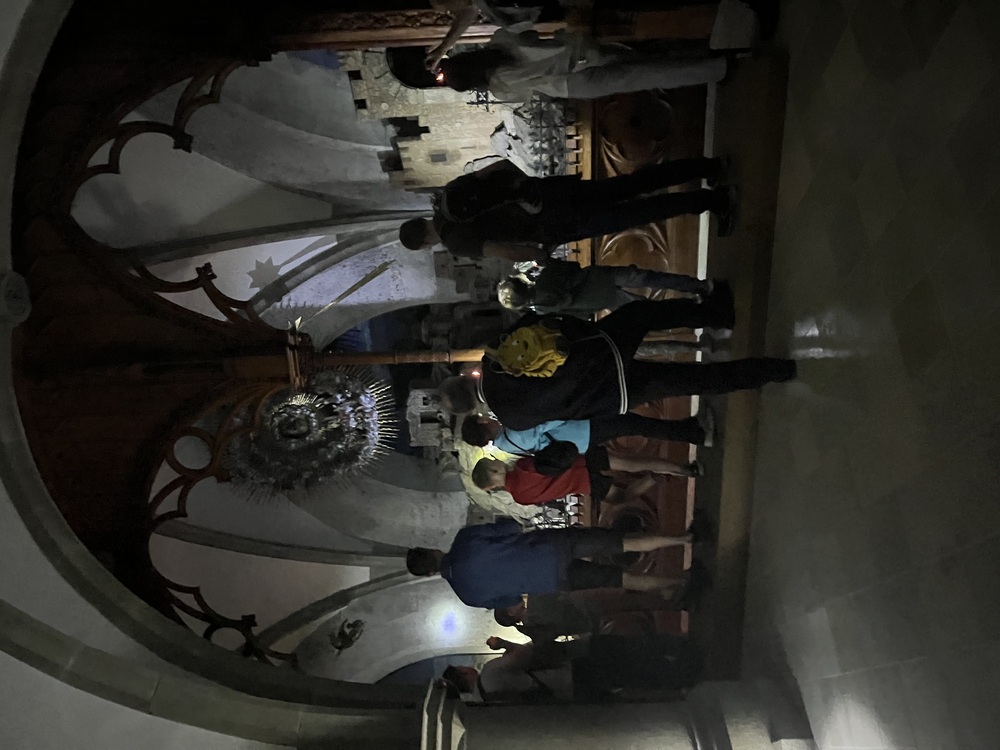 Taschenlampenführung für Väter und Kinder im Mariendom