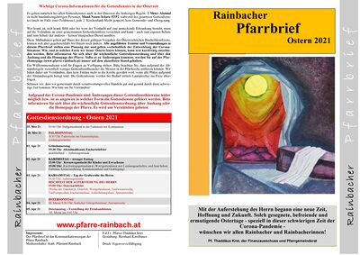 Pfarrbrief