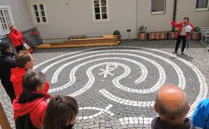 Startpunkt Labyrintheweg
