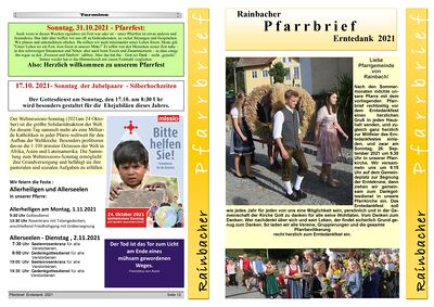 Pfarrbrief